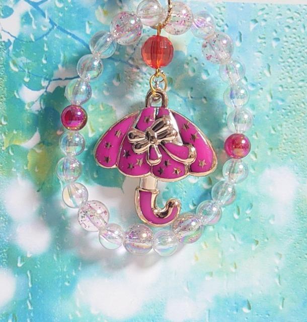 ハンドメイド♪キラキラビーズリースチャーム★アンブレラ★ピンク < ペット/手芸/園芸 ハンドメイド♪キラキラビーズリースチャーム★アンブレラ★ピンク < ペット/手芸/園芸の