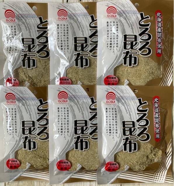 北海道 とろろ昆布 北海道産昆布100% 17g 6袋 < グルメ/ドリンク  北海道 とろろ昆布 北海道産昆布100% 17g 6袋  < グルメ/ドリンクの