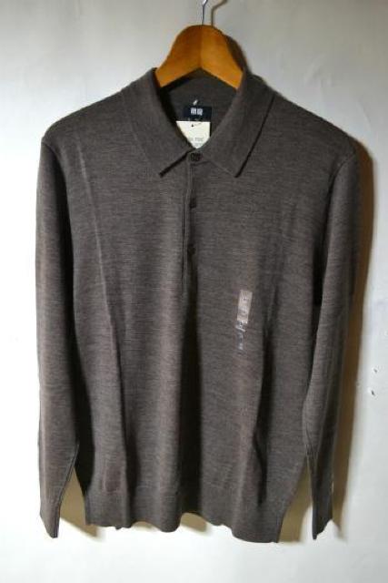 �V�i UNIQLO ���j�N�� �����m�j�b�g�|���Z�[�^�[ ���� �u���E�� M �����Y �H�~ �|���V���c �J�W���A�� �L���C�� ���g�p  �� �u�����h�� 