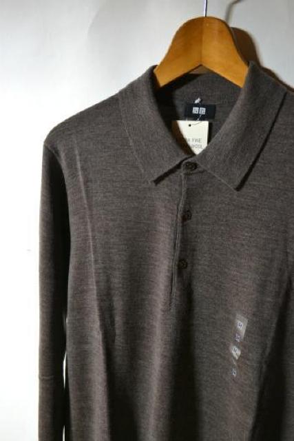 �V�i UNIQLO ���j�N�� �����m�j�b�g�|���Z�[�^�[ ���� �u���E�� M �����Y �H�~ �|���V���c �J�W���A�� �L���C�� ���g�p �� �u�����h�� 