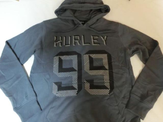 USA購入【hurley】ロゴプリント プルオーバー パーカーUS M 濃灰 < ブランド  USA購入【hurley】ロゴプリント プルオーバー パーカーUS M 濃灰  < ブランドの