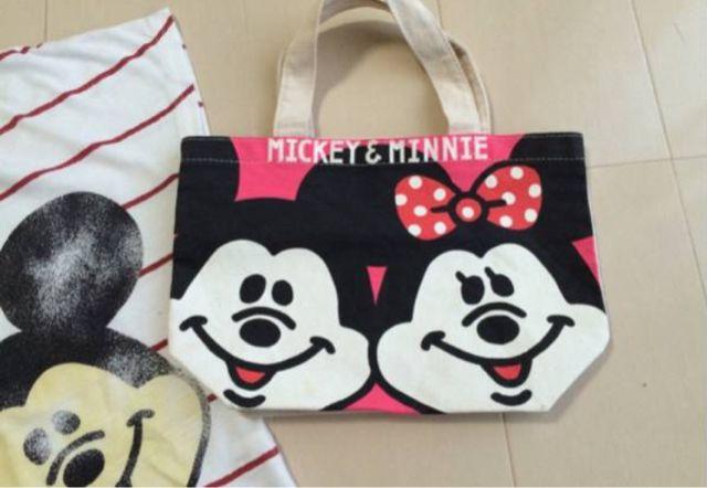 ☆mickey&minnie*半袖カットソー*トートバッグ*セット < 女性ファッション  ☆mickey&minnie*半袖カットソー*トートバッグ*セット < 女性ファッションの