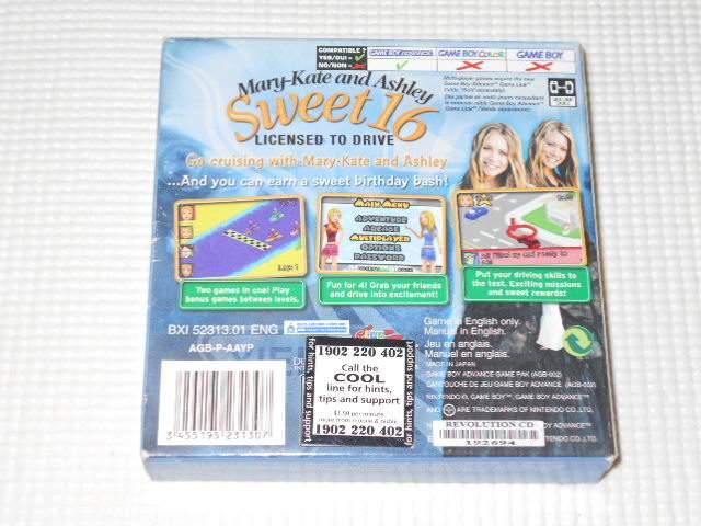 GBA★MARY-KATE AND ASHLEY SWEET16 LICENSED < ゲーム本体/ソフト  GBA★MARY-KATE AND ASHLEY SWEET16 LICENSED < ゲーム本体/ソフトの