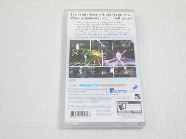 PSP★PQ Practical Intelligence Quotient 海外版 < ゲーム本体/ソフト  PSP★PQ Practical Intelligence Quotient 海外版 < ゲーム本体/ソフトの