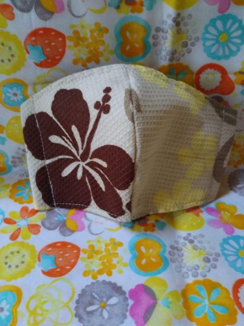 HMインナーマスク(幼児用) ハイビスカス柄 < キッズ/ベビー  HMインナーマスク(幼児用) ハイビスカス柄  < キッズ/ベビーの