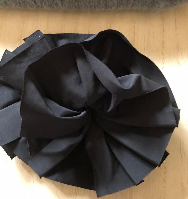 新品☆レストローズ 花モチーフ付ニット帽  < ブランド  新品☆レストローズ 花モチーフ付ニット帽  < ブランドの