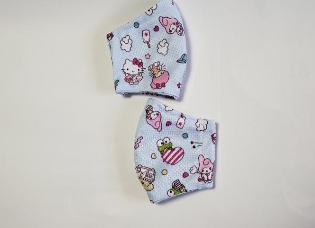 S15夏 サンリオ 【期間限定】★ 接触冷感立体マスク 2枚set(*^^*)(*^^*)ハンドメイド < 女性ファッション  S15夏 サンリオ 【期間限定】★ 接触冷感立体マスク 2枚set(*^^*)(*^^*)ハンドメイド < 女性ファッションの