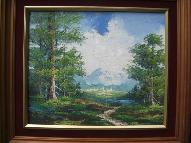 絵画アンテックコレクション/「風景画」額入り中古品!!0910 < ホビー  絵画アンテックコレクション/「風景画」額入り中古品!!0910 < ホビーの