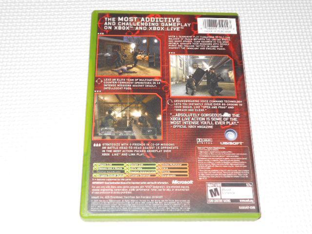 xbox★TOM CLANCY'S RAINBOW SIX 3 海外版 < ゲーム本体/ソフト  xbox★TOM CLANCY'S RAINBOW SIX 3 海外版 < ゲーム本体/ソフトの