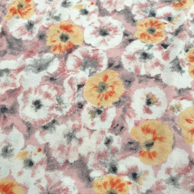 新品 ノースリーブ カットソー タンクトップ 花柄 < 女性ファッション  新品 ノースリーブ カットソー タンクトップ 花柄 < 女性ファッションの