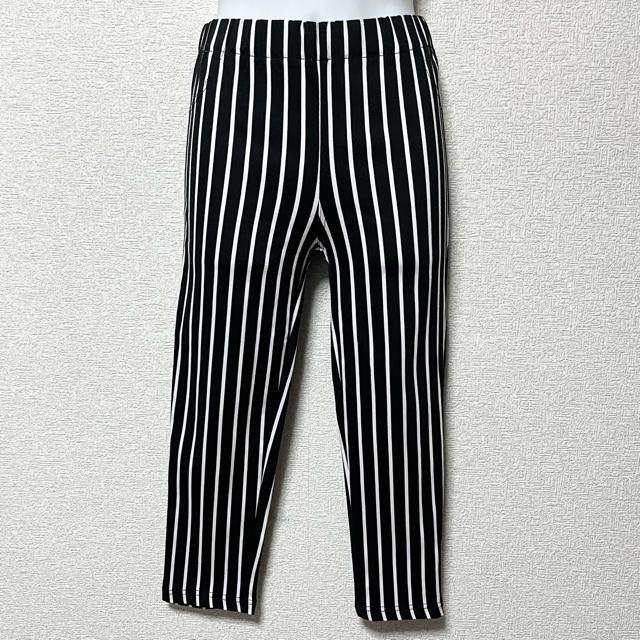 【新品/S】ストライプ柄7分丈レギパン < 女性ファッション 【新品/S】ストライプ柄7分丈レギパン < 女性ファッションの