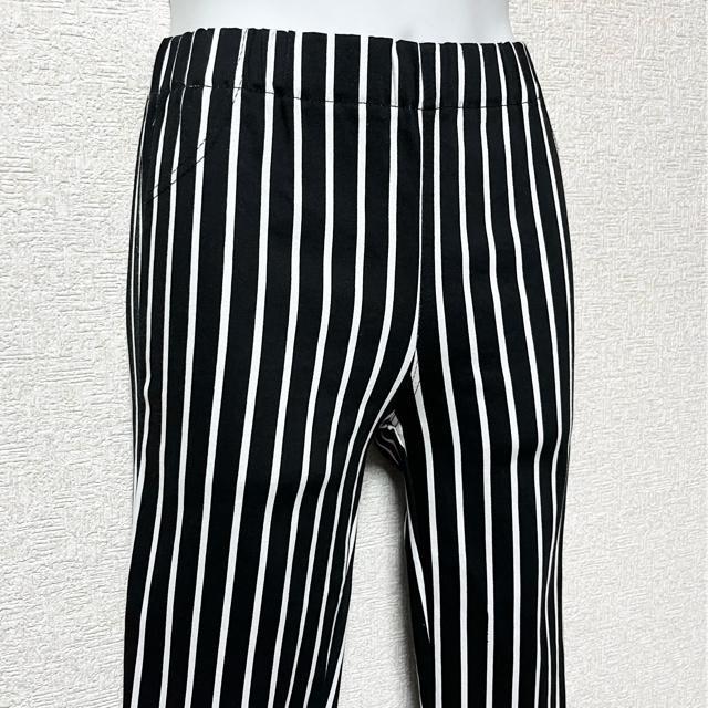 【新品/S】ストライプ柄7分丈レギパン < 女性ファッション 【新品/S】ストライプ柄7分丈レギパン < 女性ファッションの