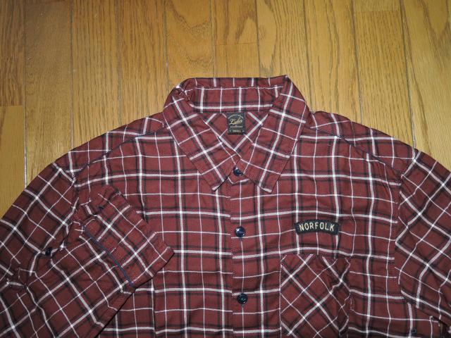 LUKER BY NEIGHBORHOOD ルーカー バイ ネイバーフッド チェックシャツ S ワッペン 長袖 < ブランド  LUKER BY NEIGHBORHOOD ルーカー バイ ネイバーフッド チェックシャツ S ワッペン 長袖 < ブランドの