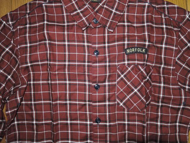 LUKER BY NEIGHBORHOOD ルーカー バイ ネイバーフッド チェックシャツ S ワッペン 長袖 < ブランド  LUKER BY NEIGHBORHOOD ルーカー バイ ネイバーフッド チェックシャツ S ワッペン 長袖 < ブランドの