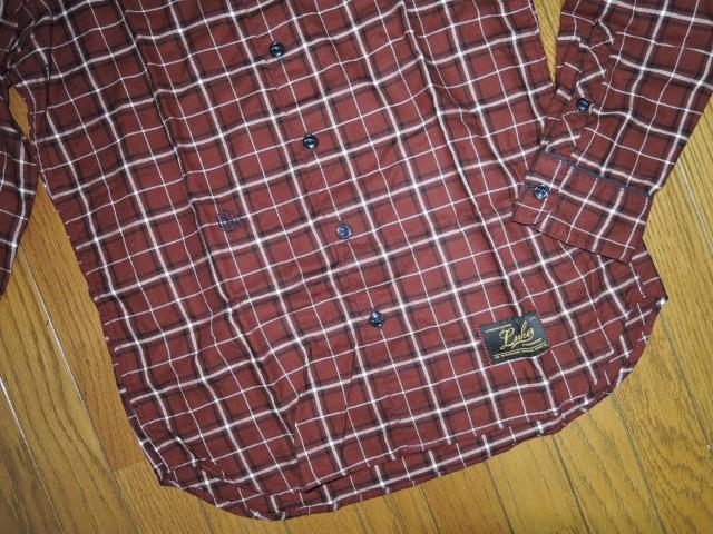 LUKER BY NEIGHBORHOOD ルーカー バイ ネイバーフッド チェックシャツ S ワッペン 長袖 < ブランド  LUKER BY NEIGHBORHOOD ルーカー バイ ネイバーフッド チェックシャツ S ワッペン 長袖 < ブランドの