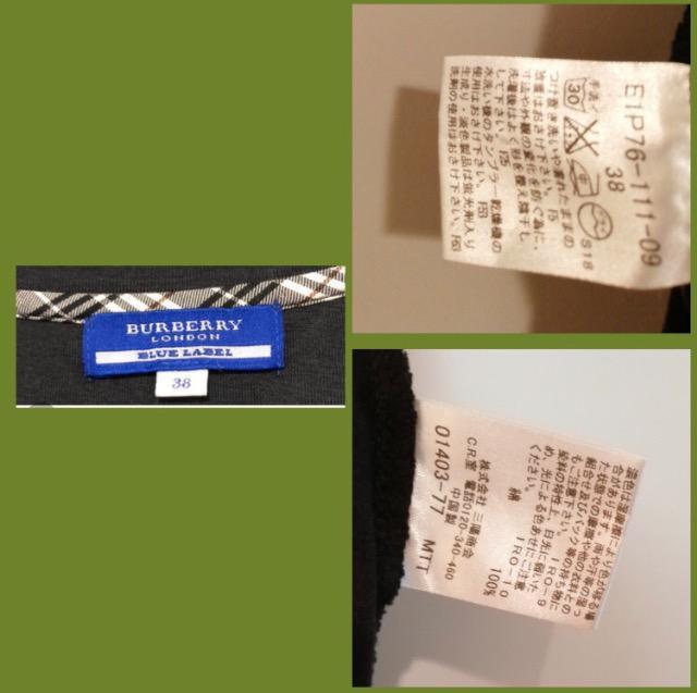 ★特価★品薄★バーバリーブルーレーベル半袖Tシャツ美品ブラックMワンポイントロゴ  BURBERRY < 女性ファッション  ★特価★品薄★バーバリーブルーレーベル半袖Tシャツ美品ブラックMワンポイントロゴ  BURBERRY < 女性ファッションの