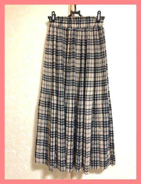 ☆超美品☆アコーディオンプリーツフレアチェックロングスカートM☆ < 女性ファッション ☆超美品☆アコーディオンプリーツフレアチェックロングスカートM☆ < 女性ファッションの