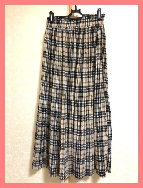 ☆超美品☆アコーディオンプリーツフレアチェックロングスカートM☆ < 女性ファッション ☆超美品☆アコーディオンプリーツフレアチェックロングスカートM☆ < 女性ファッションの