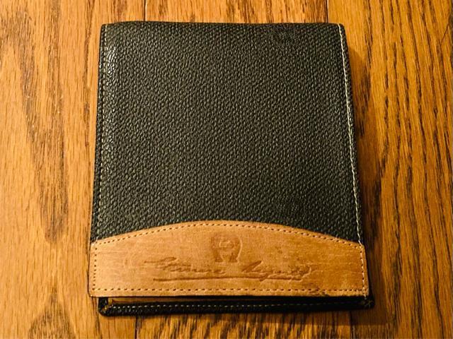 AIGNER アイグナー 財布 二つ折り レザー マネークリップ付き ドイツ製 メンズ レディース < 男性ファッション  AIGNER アイグナー 財布 二つ折り レザー マネークリップ付き ドイツ製 メンズ レディース  < 男性ファッションの