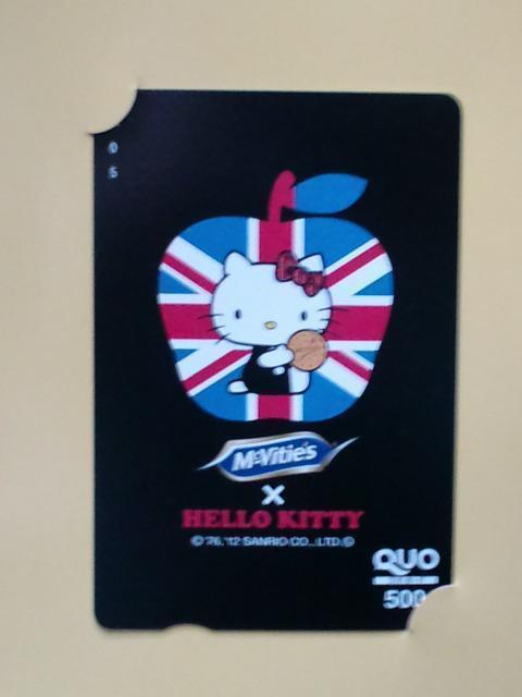 ハローキティ(キティちゃん)☆クオカード < おもちゃ ハローキティ(キティちゃん)☆クオカード < おもちゃの