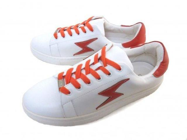 1~~C951ViDayGLORY[Jbg/[XAbvXj[J[25.5aWHITE~ORANGE   jt@bV 