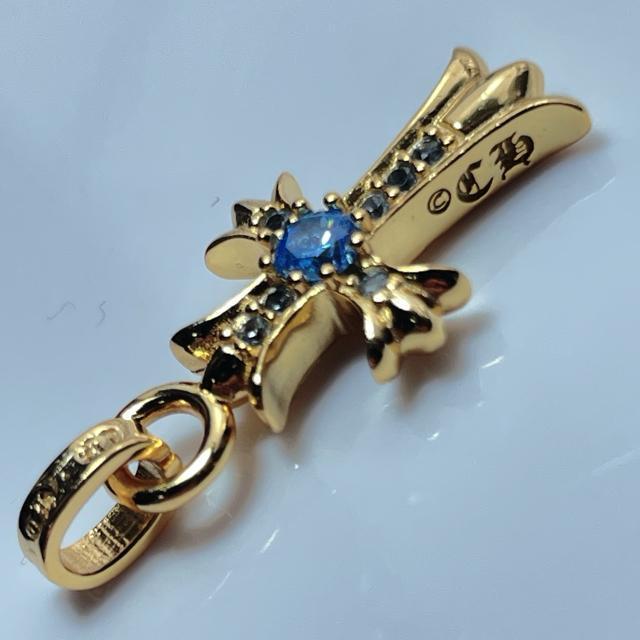 ノーブランド 【ペンダント】 ベビーファット 22k加工 ライトブルー パヴェ silver925 刻印入り < 男性アクセサリー/時計 ノーブランド 【ペンダント】 ベビーファット 22k加工 ライトブルー パヴェ silver925 刻印入り < 男性アクセサリー/時計の