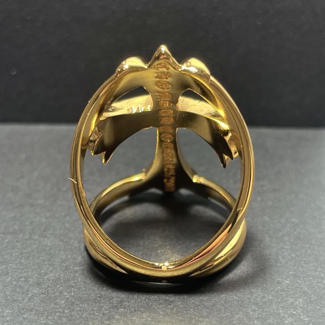 クロス インフィニティ ゴールド クリアストーン 指輪 リング silver925 限定カラー 高品質 刻印入り 22号 < 男性アクセサリー/時計 クロス インフィニティ ゴールド クリアストーン 指輪 リング silver925 限定カラー 高品質 刻印入り 22号 < 男性アクセサリー/時計の