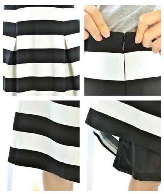 黒白モノクロミモレ丈フレアミディアムスカートブラックホワイト < 女性ファッション 黒白モノクロミモレ丈フレアミディアムスカートブラックホワイト < 女性ファッションの