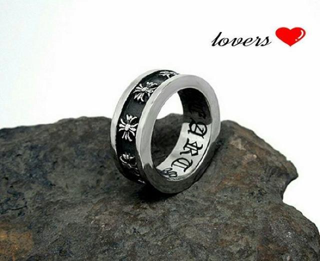 送料無料19号シルバークロス十字架フープスペーサーリング指輪 < 男性アクセサリー/時計  送料無料19号シルバークロス十字架フープスペーサーリング指輪  < 男性アクセサリー/時計の