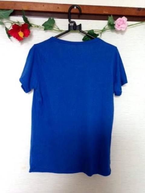 男女兼用■ハワイアン ヤシの木 Tシャツ ブルー M < 女性ファッション  男女兼用■ハワイアン ヤシの木 Tシャツ ブルー M < 女性ファッションの