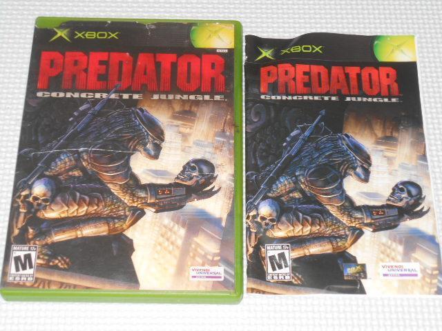 xbox★PREDATOR CONCRETE JINGLE. 海外版 北米版 表紙傷み < ゲーム本体/ソフト  xbox★PREDATOR CONCRETE JINGLE. 海外版 北米版 表紙傷み  < ゲーム本体/ソフトの