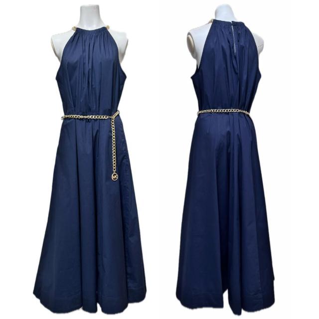 新品マイケルコースMICHAEL KORSホルターネックコットンロング < ブランド 新品マイケルコースMICHAEL KORSホルターネックコットンロング < ブランドの