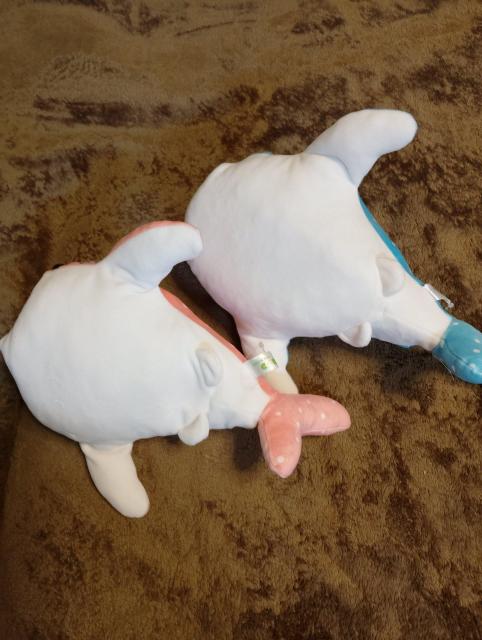 美品ジンベエザメぬいぐるみ☆2点セット < おもちゃ  美品ジンベエザメぬいぐるみ☆2点セット < おもちゃの