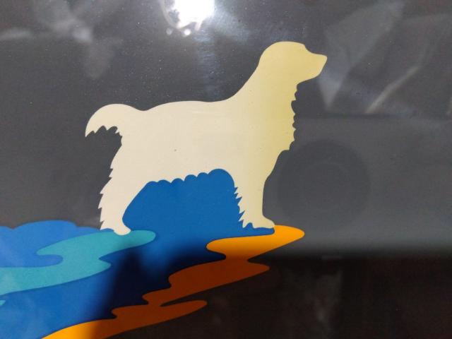 ♪版画 リトグラフ 額装 吉原英雄 犬 542/1000 < ホビー  ♪版画 リトグラフ 額装 吉原英雄 犬 542/1000 < ホビーの