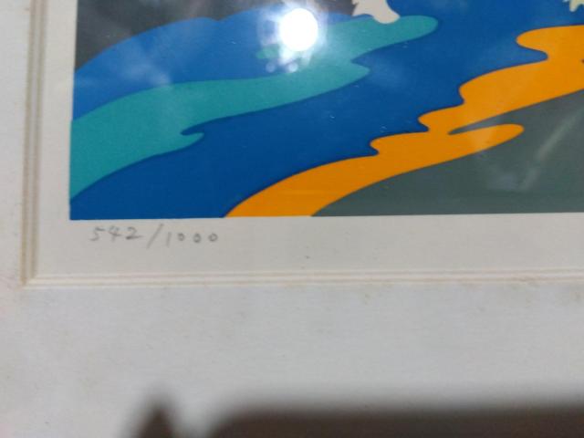 ♪版画 リトグラフ 額装 吉原英雄 犬 542/1000 < ホビー  ♪版画 リトグラフ 額装 吉原英雄 犬 542/1000 < ホビーの