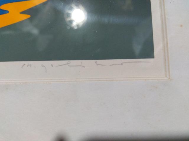 ♪版画 リトグラフ 額装 吉原英雄 犬 542/1000 < ホビー  ♪版画 リトグラフ 額装 吉原英雄 犬 542/1000 < ホビーの