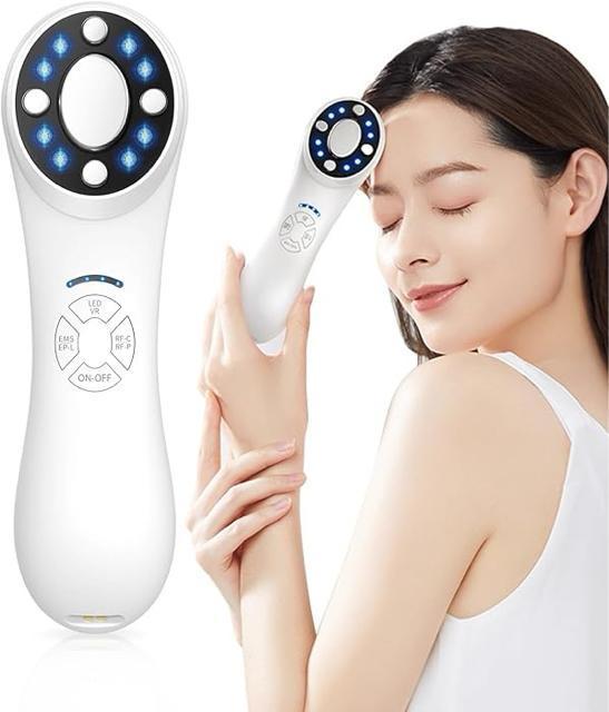 新品美顔器 リフトアップ EMS RF美顔器 1台多役 イオン導出 イオン導入 3光LED搭載 6種類モード 4段階レベル < 家電/AV 新品美顔器 リフトアップ EMS RF美顔器 1台多役 イオン導出 イオン導入 3光LED搭載 6種類モード 4段階レベル < 家電/AVの