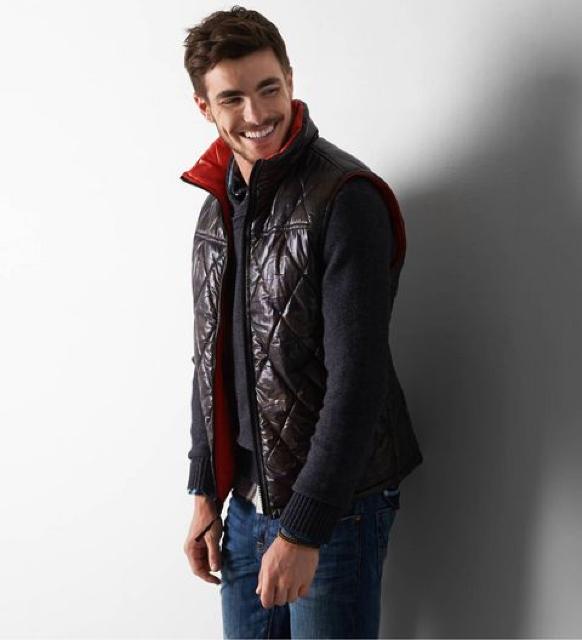 【American Eagle】Vintage AEOリバーシブルキルトパファーベスト L/迷彩柄 < ブランド 【American Eagle】Vintage AEOリバーシブルキルトパファーベスト L/迷彩柄 < ブランドの