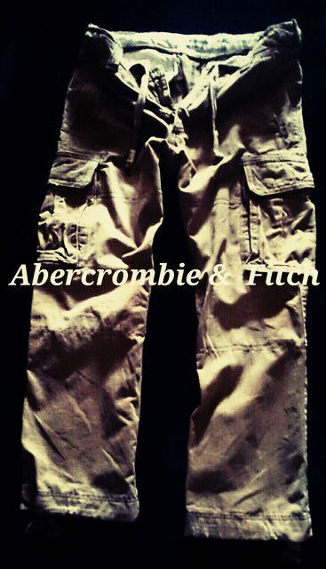 【Abercrombie & Fitch】最高峰 アバクロ Vintage デストロイカーゴパンツ  32/Khaki < ブランド  【Abercrombie & Fitch】最高峰 アバクロ Vintage デストロイカーゴパンツ  32/Khaki  < ブランドの