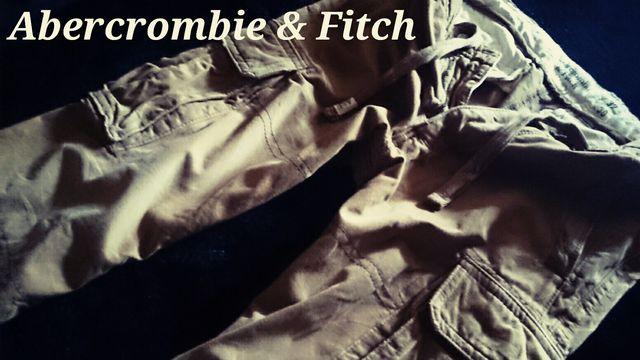 【Abercrombie & Fitch】最高峰 アバクロ Vintage デストロイカーゴパンツ  32/Khaki < ブランド  【Abercrombie & Fitch】最高峰 アバクロ Vintage デストロイカーゴパンツ  32/Khaki < ブランドの