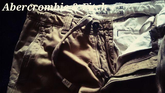 【Abercrombie & Fitch】最高峰 アバクロ Vintage デストロイカーゴパンツ  32/Khaki < ブランド  【Abercrombie & Fitch】最高峰 アバクロ Vintage デストロイカーゴパンツ  32/Khaki < ブランドの