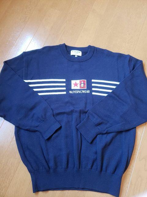 ☆美品☆マンシングウェア☆ネイビーセーター☆LL < ブランド  ☆美品☆マンシングウェア☆ネイビーセーター☆LL  < ブランドの