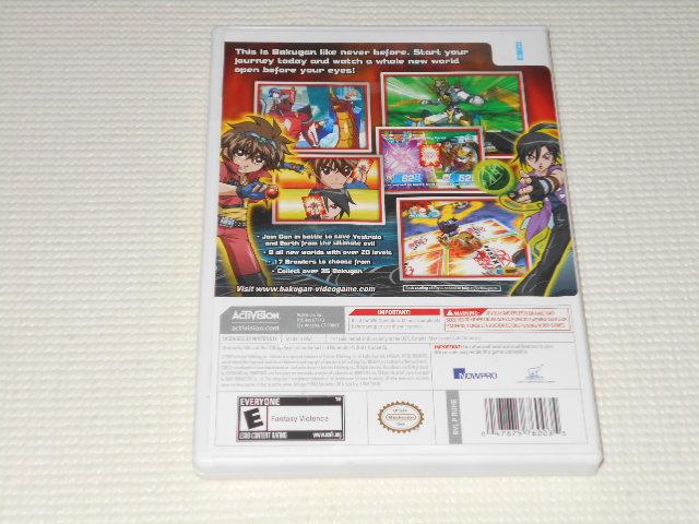 Wii★BAKUGAN BATTLE BRAWLERS 海外版 < ゲーム本体/ソフト  Wii★BAKUGAN BATTLE BRAWLERS 海外版 < ゲーム本体/ソフトの