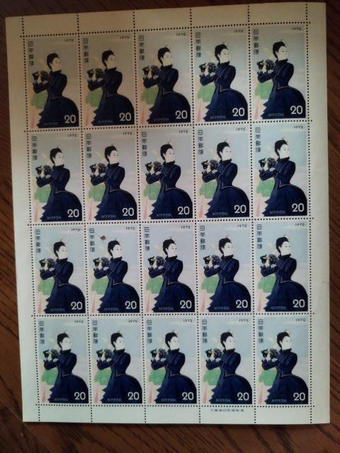 1972年 切手趣味週間 中村岳陵 気球揚る 希少 記念切手 20×20 シート 未使用 < ホビー  1972年 切手趣味週間 中村岳陵 気球揚る 希少 記念切手 20×20 シート 未使用  < ホビーの