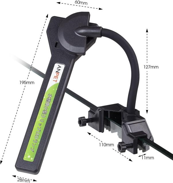 水槽LEDランプ クリップ式 2.9W アクアリウム 照明ライト LED 省エネ 水草育成 観賞魚/熱帯魚/金魚などの飼育 < ペット/手芸/園芸  水槽LEDランプ クリップ式 2.9W アクアリウム 照明ライト LED 省エネ 水草育成 観賞魚/熱帯魚/金魚などの飼育 < ペット/手芸/園芸の