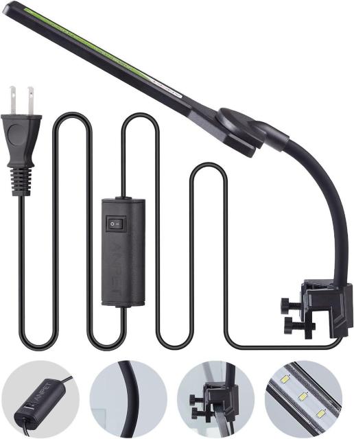 水槽LEDランプ クリップ式 2.9W アクアリウム 照明ライト LED 省エネ 水草育成 観賞魚/熱帯魚/金魚などの飼育 < ペット/手芸/園芸  水槽LEDランプ クリップ式 2.9W アクアリウム 照明ライト LED 省エネ 水草育成 観賞魚/熱帯魚/金魚などの飼育 < ペット/手芸/園芸の