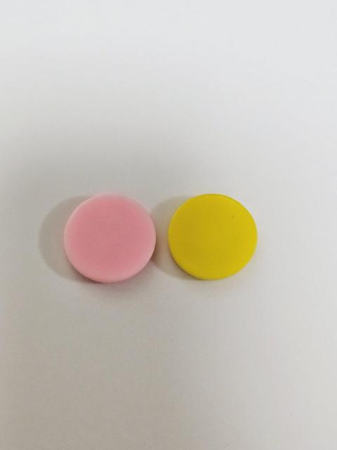 BIG スマイル 黄 ピンク デコパーツ 2つセット ニコニコマーク < ペット/手芸/園芸 BIG スマイル 黄 ピンク デコパーツ 2つセット ニコニコマーク < ペット/手芸/園芸の