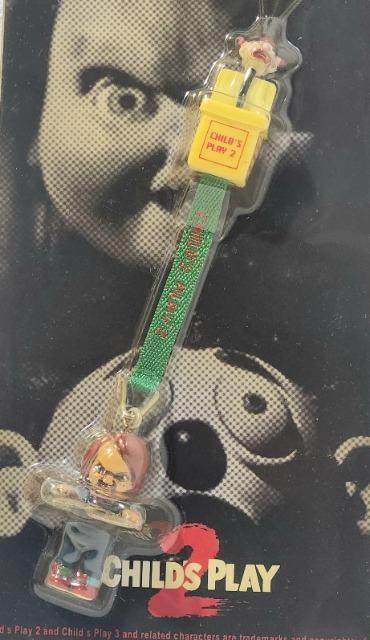 チャイルドプレイ チャイルドプレイ2 チャッキー 携帯 ストラップ < ホビー  チャイルドプレイ チャイルドプレイ2 チャッキー 携帯 ストラップ < ホビーの