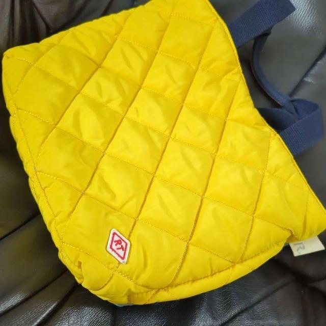 ゆうパック送料込へご変更/ROOTOTE/ルートート/トートバッグ/中綿ダウン的軽くて柔らかいキルティングバッグ/イエロー/水色 < 女性ファッション  ゆうパック送料込へご変更/ROOTOTE/ルートート/トートバッグ/中綿ダウン的軽くて柔らかいキルティングバッグ/イエロー/水色 < 女性ファッションの