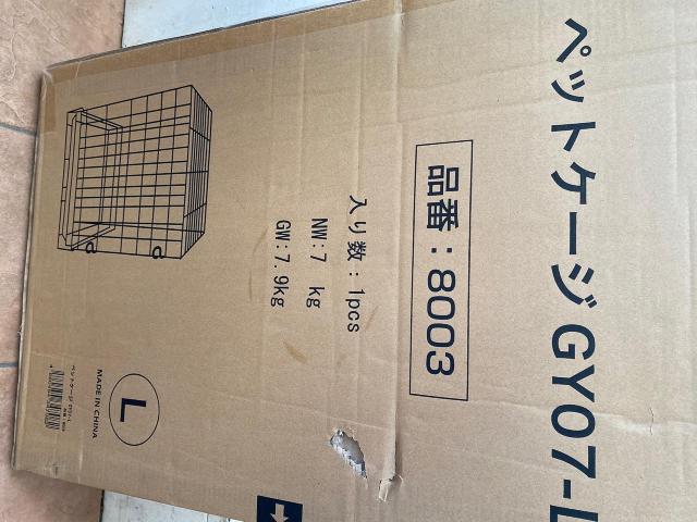 ★Lサイズ★ 小屋 ペットケージ 折りたたみ 中型犬 猫 トレー付 < ペット/手芸/園芸  ★Lサイズ★ 小屋 ペットケージ 折りたたみ 中型犬 猫 トレー付 < ペット/手芸/園芸の